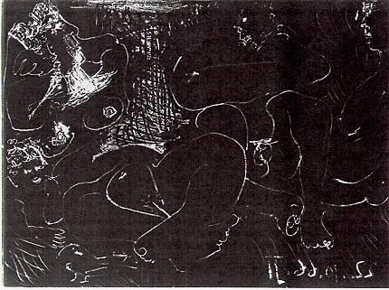 Picasso PERSONNAGES NUS (B.1383)